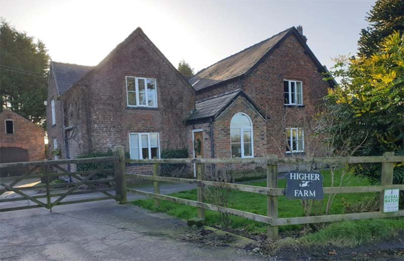 Higher Farm, Byley Lane, Middlewich, CW10 9LN Rostons