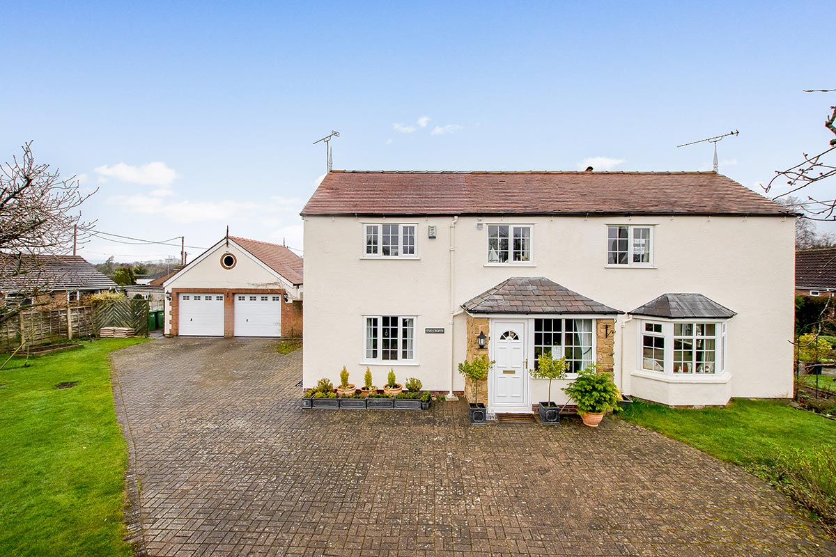 For Sale, Two Crofts, Back Lane, Spurstow, Tarporley, Cheshire